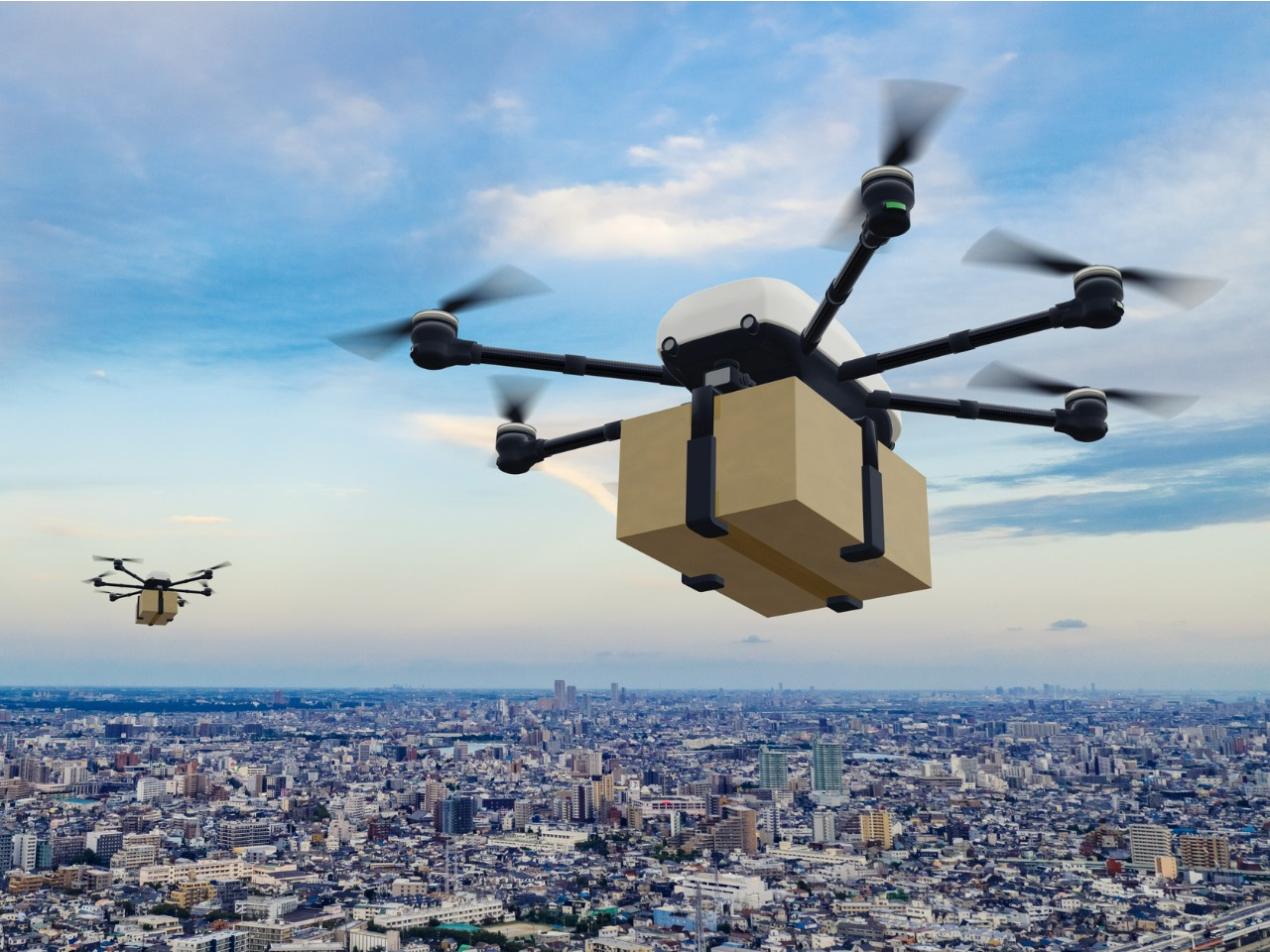 Drone cargo trialled